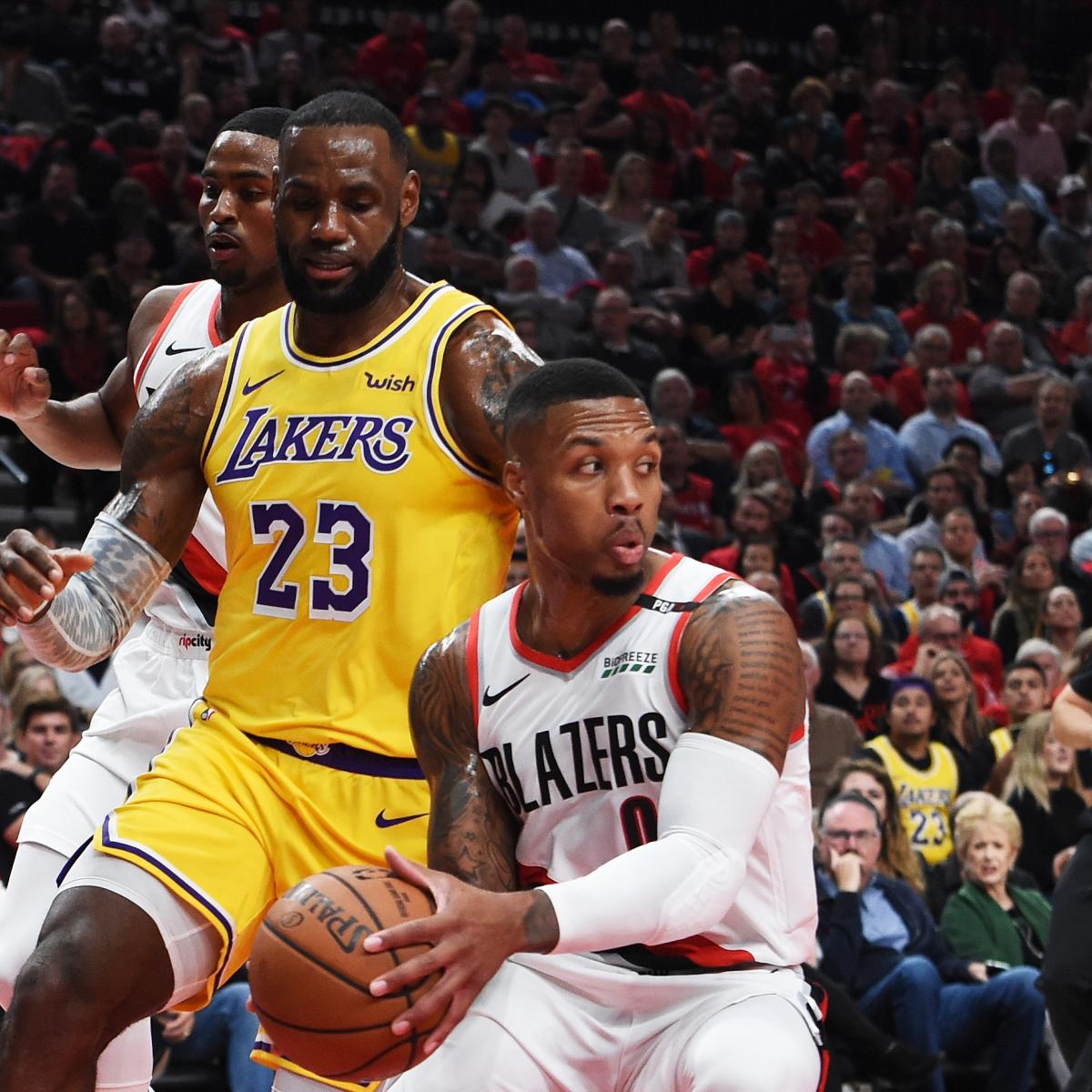 Lakers Rumors: Buzz on Damian Lillard Trade and Offseason ...