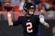 ATLANTA, GA - OCTOBER 22: Matt Ryan #2 of the Atlanta Falcons looks to pass during the first quarter against the New York Giants during the first quarter at Mercedes-Benz Stadium on October 22, 2018 in Atlanta, Georgia. (Photo by Kevin C. Cox/Getty Images)