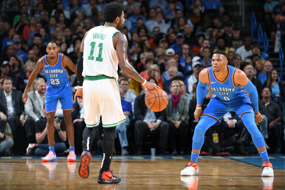 Kyrie Irving, Celtics Come Back to Beat Russell Westbrook ...