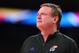 SAN ANTONIO, TX - MARCH 30: head coach Bill Self of the Kansas Jayhawks looks on during practice before the 2018 Men's NCAA Final Four at the Alamodome on March 30, 2018 in San Antonio, Texas. (Photo by Tom Pennington/Getty Images)