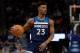 MINNEAPOLIS, MN - OCTOBER 19: Jimmy Butler #23 of the Minnesota Timberwolves dribbles the ball against the Cleveland Cavaliers during the game on October 19, 2018 at the Target Center in Minneapolis, Minnesota. The Timberwolves defeated the Cavaliers 131-123. NOTE TO USER: User expressly acknowledges and agrees that, by downloading and or using this Photograph, user is consenting to the terms and conditions of the Getty Images License Agreement. (Photo by Hannah Foslien/Getty Images)
