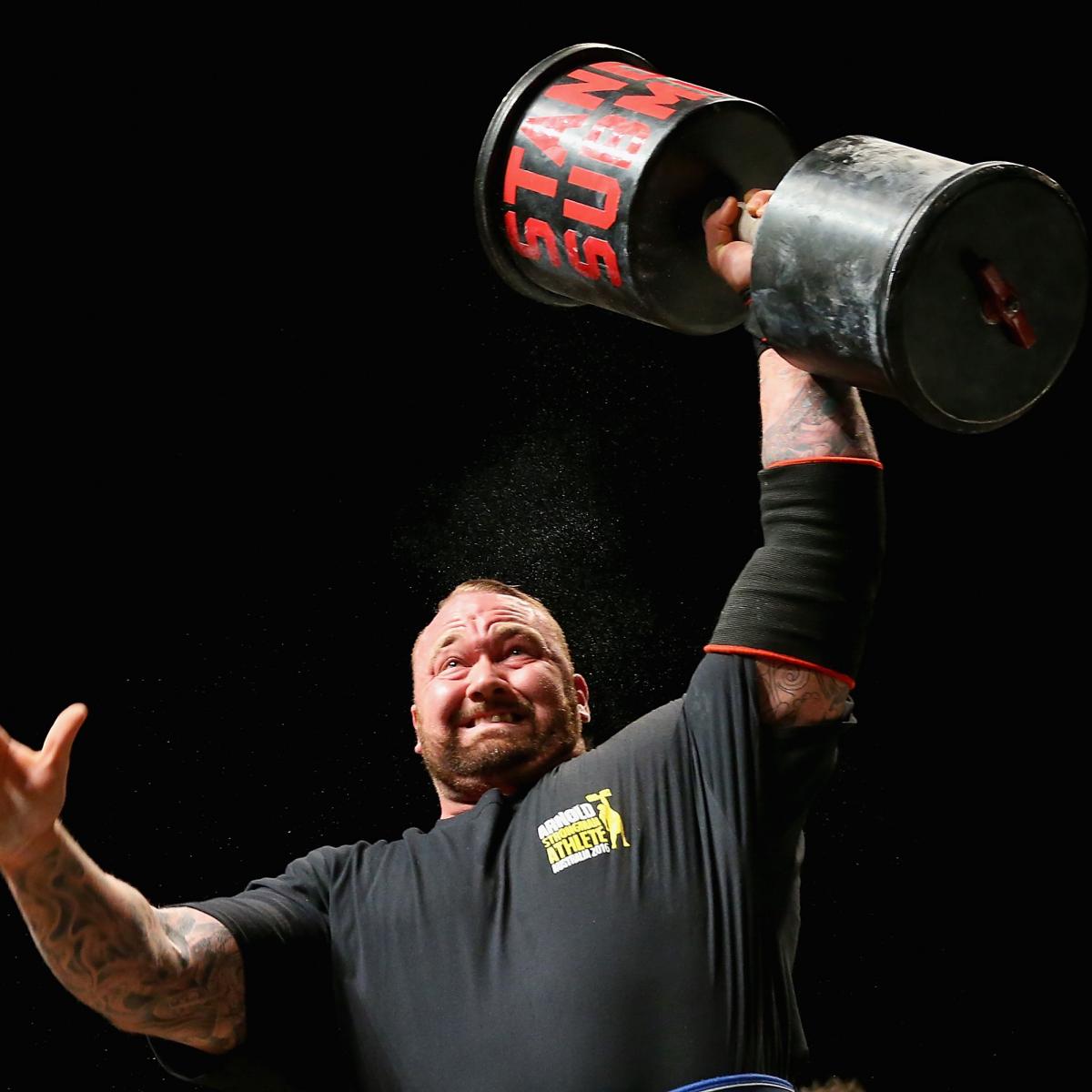 Hafthor Bjornsson Wins World's Ultimate Strongman, Beasts in the Middle East