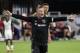 WASHINGTON, DC - AUGUST 29: Wayne Rooney #9 of D.C. United reacts in the first half during a game against the Philadelphia Union at Audi Field on August 29, 2018 in Washington, DC. (Photo by Patrick McDermott/Getty Images)