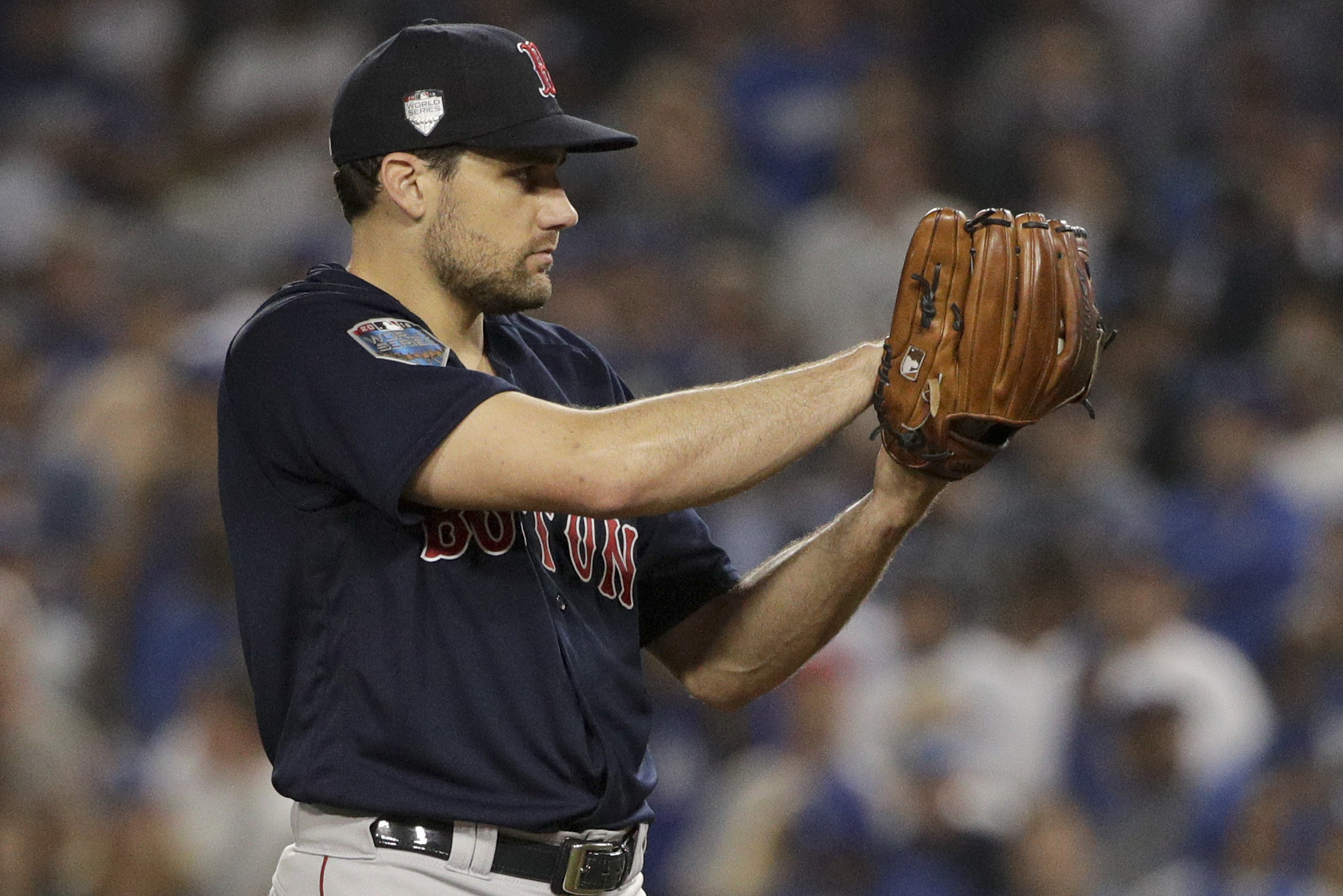 How Nathan Eovaldi's agents handled the World Series and his free agency -  The Boston Globe