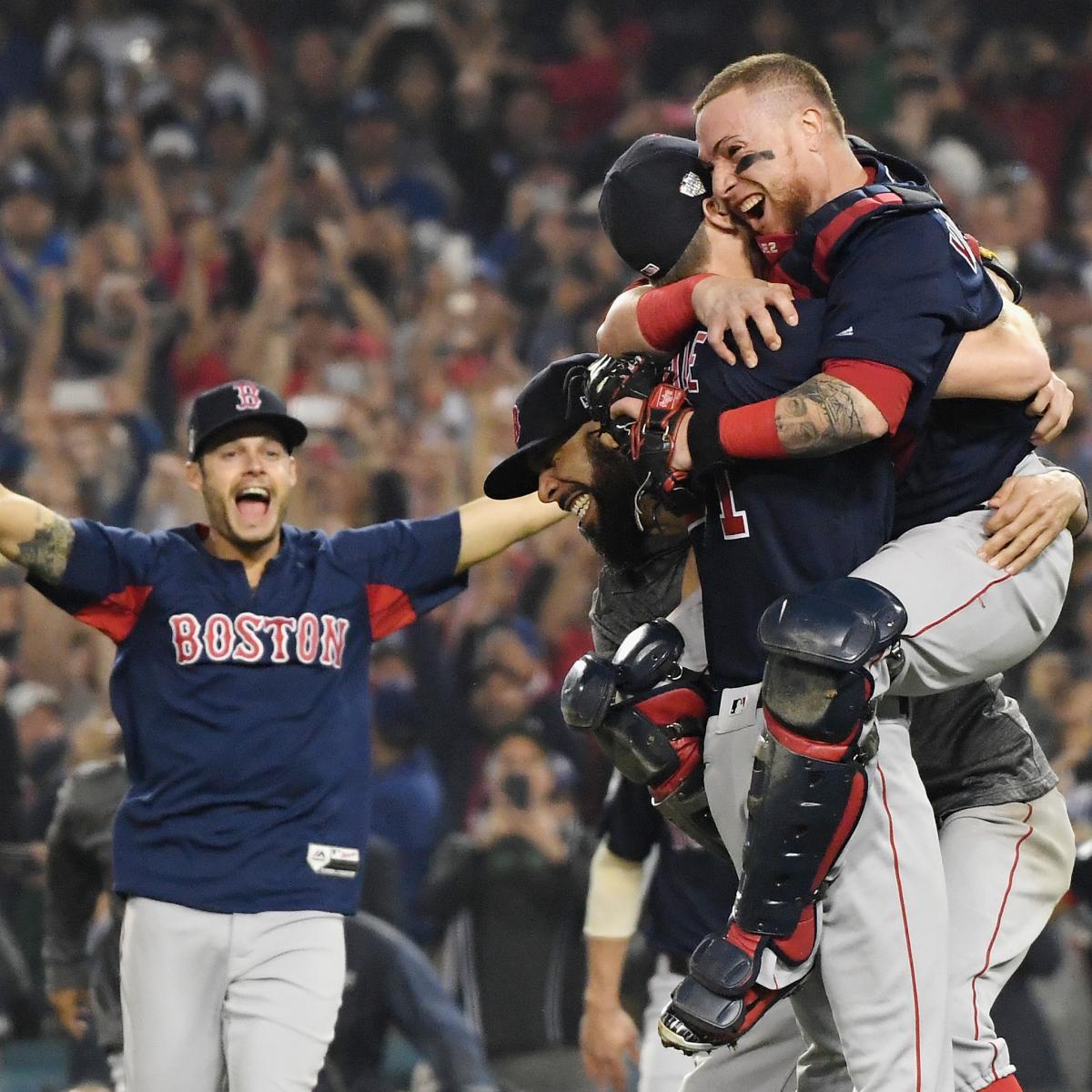 Red Sox 2018 parade: Highlights from the World Series champions celebrate  their win with fans in the streets of Boston - CBS News