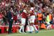 LONDON, ENGLAND - AUGUST 25: Lucas Torreira of Arsenal replaces Matteo Guendouzi of Arsenal during the Premier League match between Arsenal FC and West Ham United at Emirates Stadium on August 25, 2018 in London, United Kingdom. (Photo by James Williamson - AMA/Getty Images)