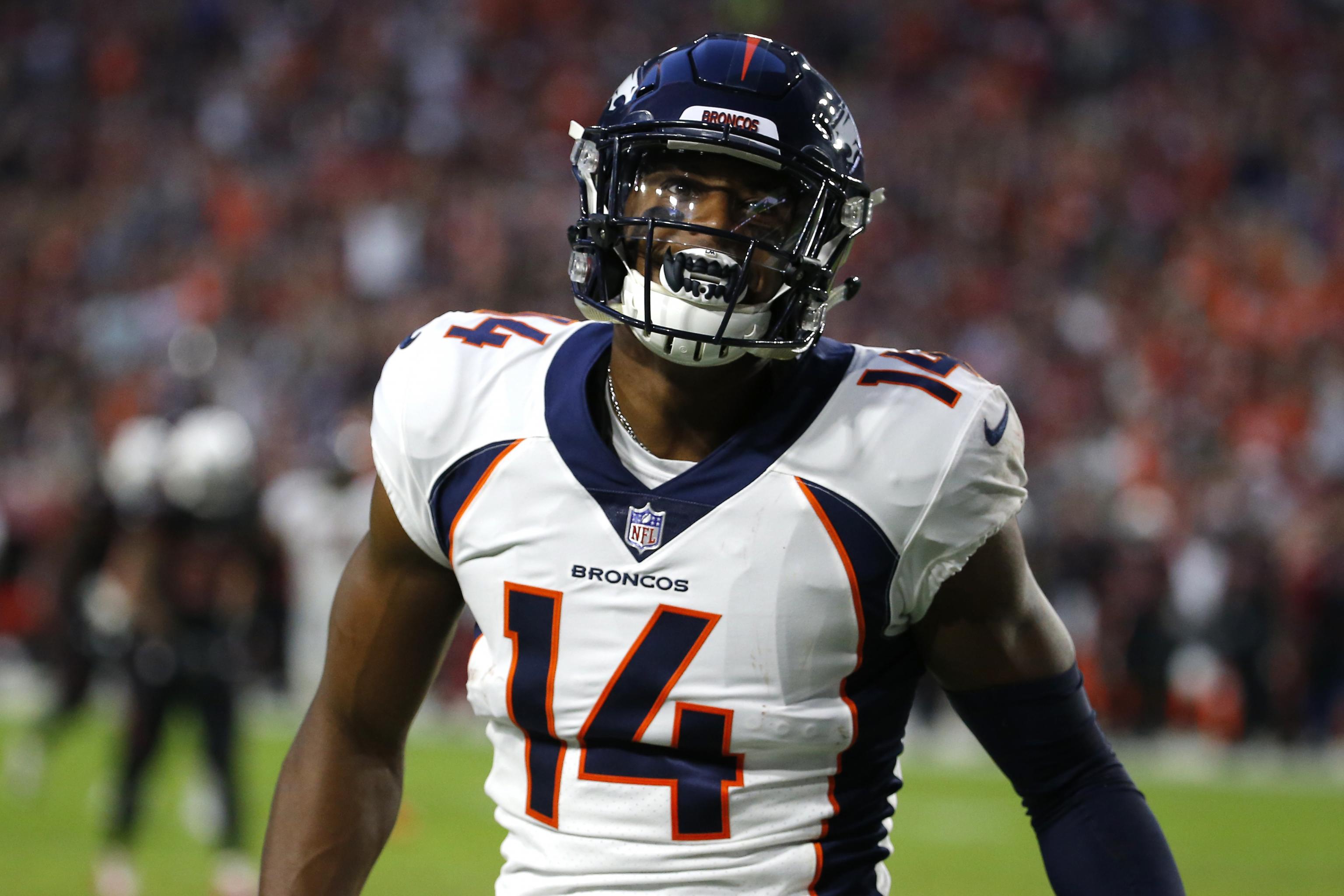 Courtland Sutton responds to an offseason of trade rumors in a surprising  way