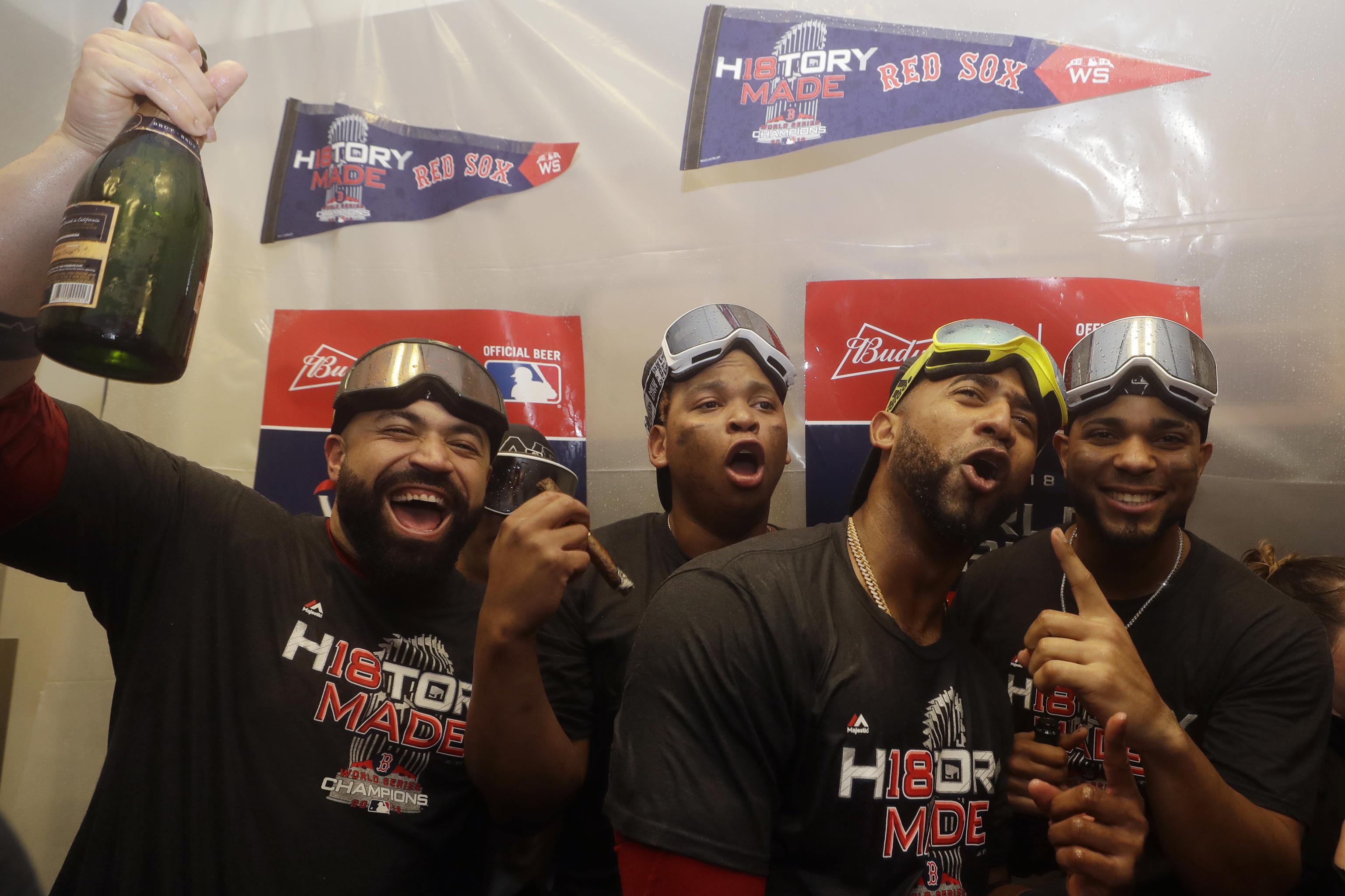 Red Sox Spend $300K on Alcohol in World Series Celebrations: Report