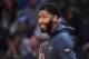DENVER, CO - OCTOBER 29: Anthony Davis #23 of the New Orleans Pelicans reacts to a play during the game against the Denver Nuggets at Pepsi Center on October 29, 2018 in Denver, Colorado. NOTE TO USER: User expressly acknowledges and agrees that, by downloading and or using this photograph, User is consenting to the terms and conditions of the Getty Images License Agreement. (Photo by Justin Tafoya/Getty Images)