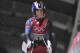 Erin Hamlin of the United States reacts after her first run in the women's luge at the Pyeongchang 2018 Winter Olympic Games in South Korea, Tuesday, Feb. 13, 2018. (Jonathan Hayward/The Canadian Press via AP)
