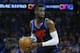 Oklahoma City Thunder forward Nerlens Noel (3) during an NBA basketball game against the Phoenix Suns in Oklahoma City, Sunday, Oct. 28, 2018. (AP Photo/Sue Ogrocki)