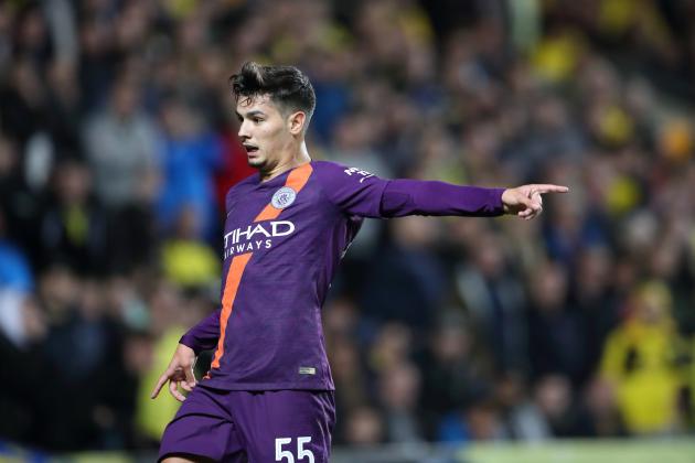 OXFORD, ENGLAND - SEPTEMBER 25: Brahim Diaz of Manchester City during the Carabao Cup Third Round match between Oxford United and Manchester City at Kassam Stadium on September 25, 2018 in Oxford, England. (Photo by James Williamson - AMA/Getty Images)