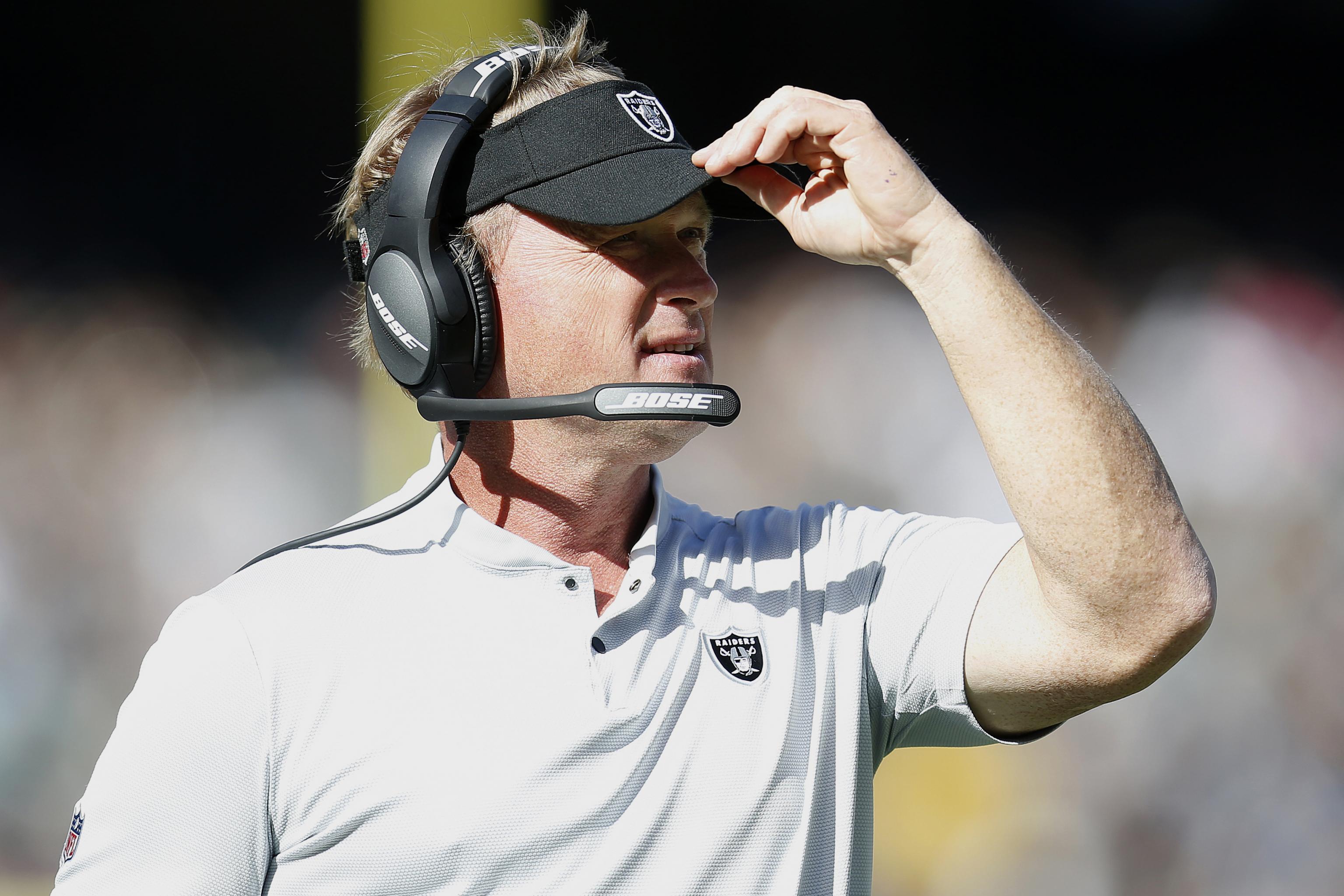 Jon Gruden: I get calls from players 'dying' to join Oakland Raiders