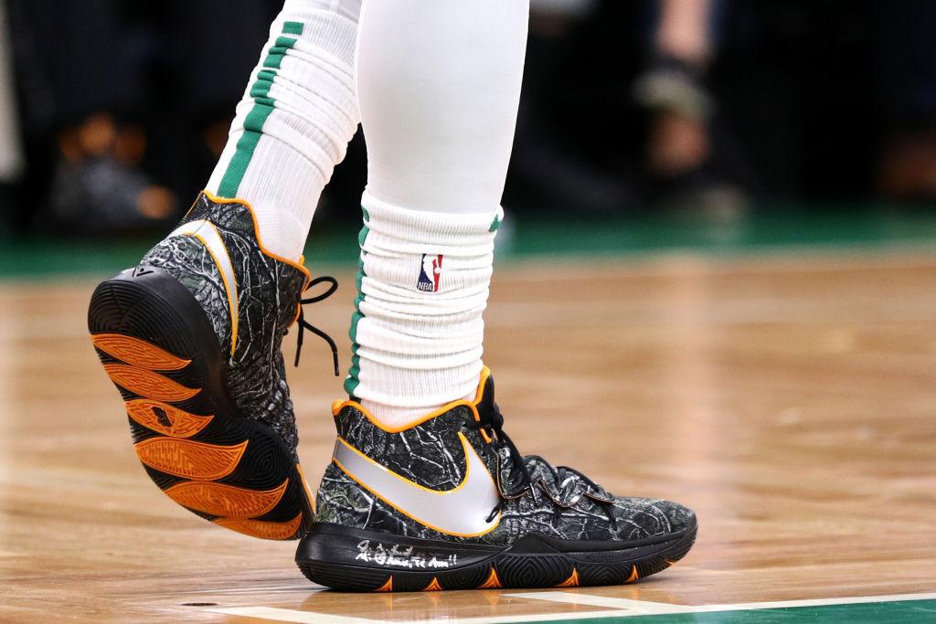 What Pros Wear: Jayson Tatum's Nike Kyrie 5 Shoes - What Pros Wear