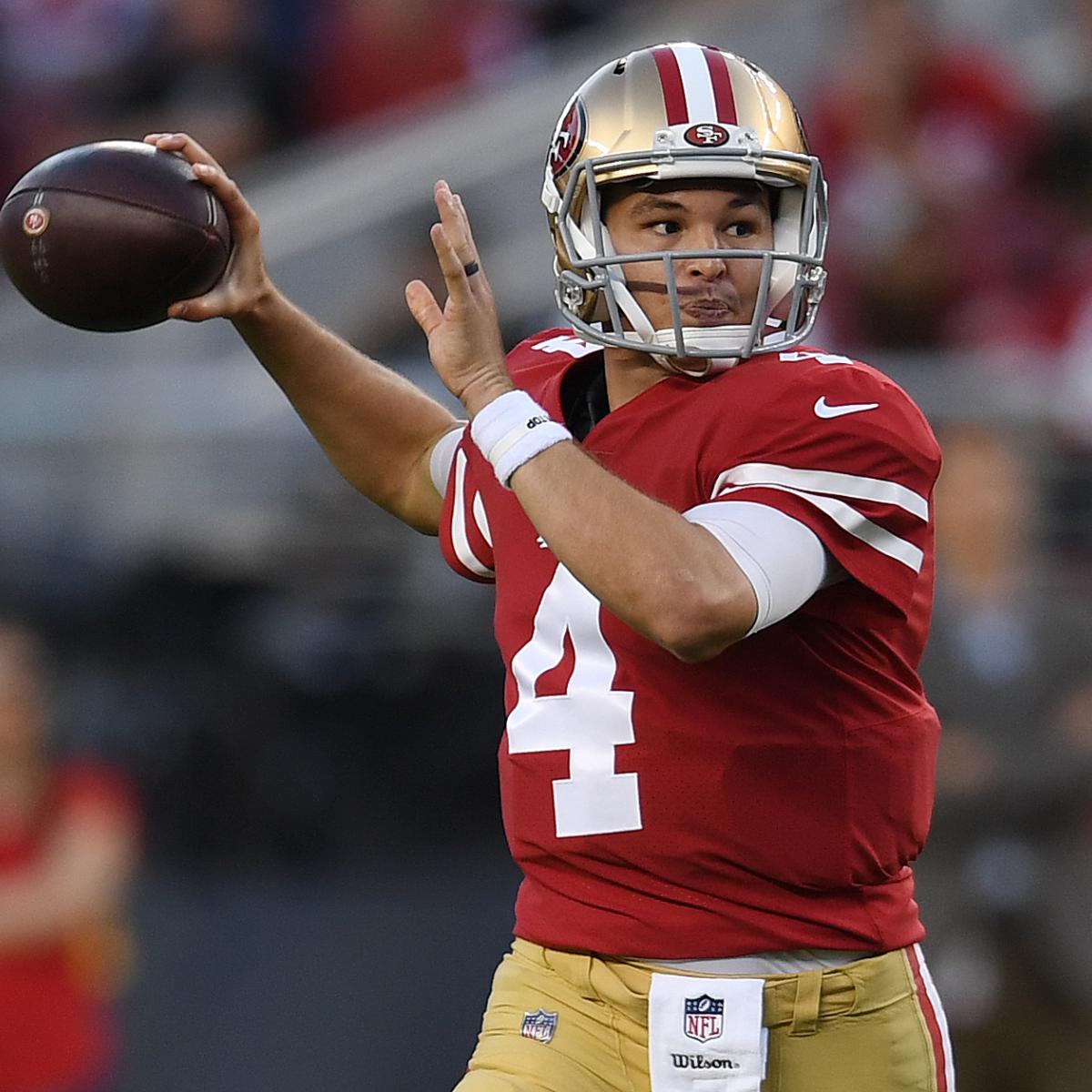 Shanahan to 'Consider' Nick Mullens as 49ers' Starter When C.J. Beathard Healthy ...1200 x 1200