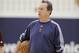 CLEVELAND, OH - MARCH 19: Jim Boylan of the Cleveland Cavaliers practices during an all-access event on March 19, 2015 in Cleveland, Ohio. NOTE TO USER: User expressly acknowledges and agrees that, by downloading and/or using this photograph, User is consenting to the terms and conditions of the Getty Images License Agreement. Mandatory Copyright Notice: Copyright 2015 NBAE (Photo by David Kyle/NBAE via Getty Images)