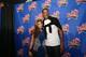 HOUSTON, TX - FEBRUARY 17: NBA Legend Scottie Pippen and wife Larsa pose on the All-Star Red Carpet prior to the 2013 NBA All-Star Game presented by Kia Motors on February 17, 2013 at the Toyota Center in Houston, Texas. NOTE TO USER: User expressly acknowledges and agrees that, by downloading and or using this Photograph, user is consenting to the terms and conditions of the Getty Images License Agreement. Mandatory Copyright Notice: Copyright 2013 NBAE (Photo by David Sherman/NBAE via Getty Images)