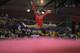 Gold medalist Simone Biles of the U.S. performs on the floor on the second and last day of the apparatus finals of the Gymnastics World Championships at the Aspire Dome in Doha, Qatar, Saturday, Nov. 3, 2018. (AP Photo/Vadim Ghirda)