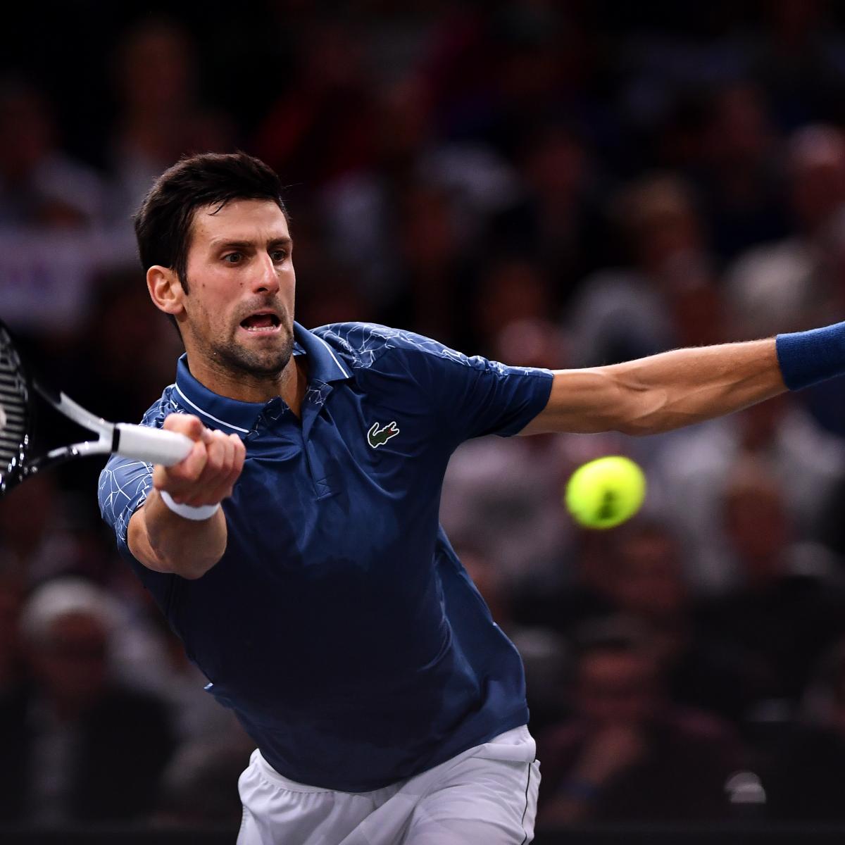 Novak Djokovic Beats Roger Federer, Set for Paris Masters Final vs. Khachanov ...