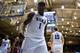 DURHAM, NC - OCTOBER 23: Zion Williamson #1 of the Duke Blue Devils looks on during their game against the Virginia Union Panthers at Cameron Indoor Stadium on October 23, 2018 in Durham, North Carolina. (Photo by Lance King/Getty Images)