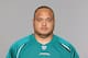 JACKSONVILLE, FL - CIRCA 2010: In this handout photo provided by the NFL, Vince Manuwai of the Jacksonville Jaguars poses for his 2010 NFL headshot circa 2010 in Jacksonville, Florida. (Photo by NFL via Getty Images)