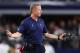 ARLINGTON, TX - NOVEMBER 05: Head coach Jason Garrett of the Dallas Cowboys gestures in the fourth quarter of a game against the Tennessee Titans at AT & T Stadium on November 5, 2018 in Arlington, Texas. (Photo by Tom Pennington / Getty Images)