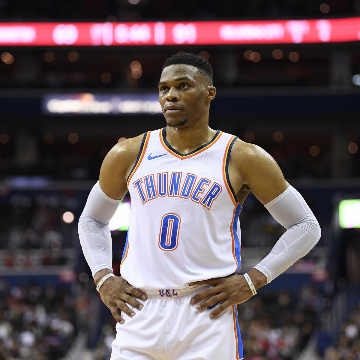 Russell Westbrook Out vs. Cavaliers with Ankle Injury; Return Timeline Unknown | Bleacher Report | Latest News, Videos and Highlights