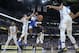 Duke forward RJ Barrett (5) shoots around Kentucky forward Reid Travis (22) during the first half of an NCAA college basketball game at the Champions Classic in Indianapolis Tuesday, Nov. 6, 2018. (AP Photo/AJ Mast)