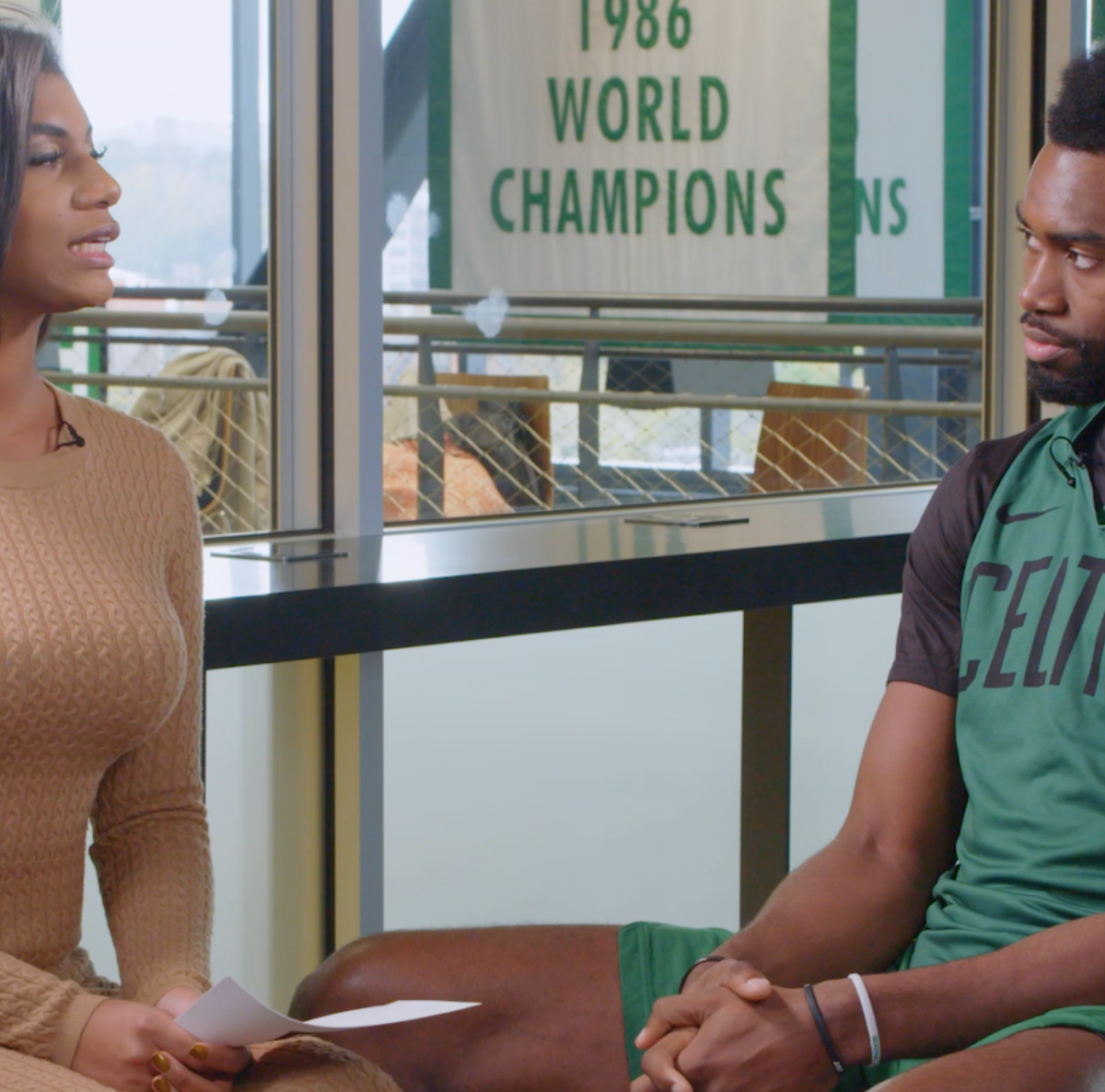 Taylor Rooks Chats Championships and Twitter with Celtics' Jaylen Brown | Bleacher Report | Latest News, Videos and Highlights