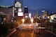 Runners start the Rock 'n' Roll Las Vegas Marathon along the Strip, Sunday, Nov. 12, 2017, in Las Vegas. (AP Photo/John Locher)