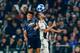 TURIN, ITALY - NOVEMBER 07: Alexis Sanchez of Manchester United and Miralem Pjanic of Juventus battle for the ball during the Group H match of the UEFA Champions League between Juventus and Manchester United at on November 7, 2018 in Turin, Italy. (Photo by TF-Images/Getty Images)
