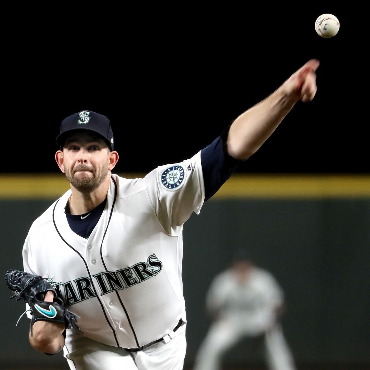 James Paxton Seattle Mariners Baseball Player Jersey — Ecustomily