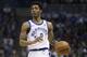 Golden State Warriors' Patrick McCaw dribbles during the first half of an NBA basketball game against the Milwaukee Bucks Friday, Jan. 12, 2018, in Milwaukee. (AP Photo/Morry Gash)