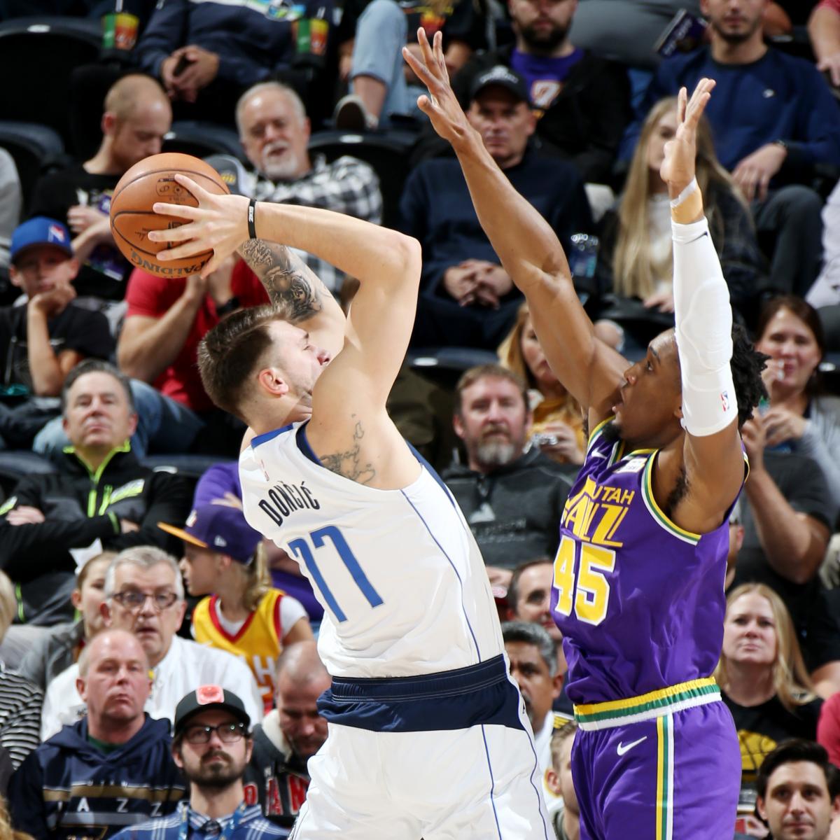 Luka Doncic Shines, but Donovan Mitchell, Jazz Beat Mavericks | Bleacher Report | Latest News, Videos and Highlights