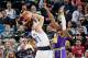 SALT LAKE CITY, UT - NOVEMBER 7: Luka Doncic #77 of the Dallas Mavericks shoots the ball against the Utah Jazz on November 7, 2018 at vivint.SmartHome Arena in Salt Lake City, Utah. NOTE TO USER: User expressly acknowledges and agrees that, by downloading and or using this Photograph, User is consenting to the terms and conditions of the Getty Images License Agreement. Mandatory Copyright Notice: Copyright 2018 NBAE (Photo by Melissa Majchrzak/NBAE via Getty Images)