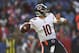 Mitchell Trubisky has a big arm, but needs to improve his accuracy and consistency for the Bears.