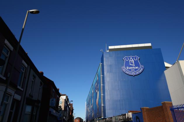 LIVERPOOL, ENGLAND - NOVEMBER 05:  Exterior of the Goodison Park is seen prior to the Premier League match between Everton and Watford at Goodison Park on November 5, 2017 in Liverpool, England.  (Photo by Alex Livesey/Getty Images)