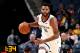 MEMPHIS, TN - OCTOBER 6: Andrew Harrison #5 of the Memphis Grizzlies handles the ball against the Indiana Pacers during a pre-season game on October 6, 2018 at FedExForum in Memphis, Tennessee. NOTE TO USER: User expressly acknowledges and agrees that, by downloading and or using this Photograph, user is consenting to the terms and conditions of the Getty Images License Agreement. Mandatory Copyright Notice: Copyright 2018 NBAE (Photo by Joe Murphy/NBAE via Getty Images)