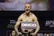 TJ Dillashaw poses during an event for UFC 207, Thursday, Dec. 29, 2016, in Las Vegas. (AP Photo/John Locher)