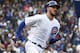 Chicago Cubs' Kris Bryant (17) runs the bases after he hit a two RBI double during the fifth inning of a baseball game against the St. Louis Cardinals on Sunday, Sept. 30, 2018, in Chicago. (AP Photo/Matt Marton)
