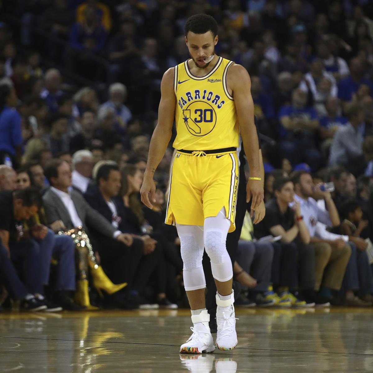 Stephen Curry's Injury Diagnosed as Strained Groin; Ruled out vs. Nets | Bleacher Report | Latest News, Videos and Highlights