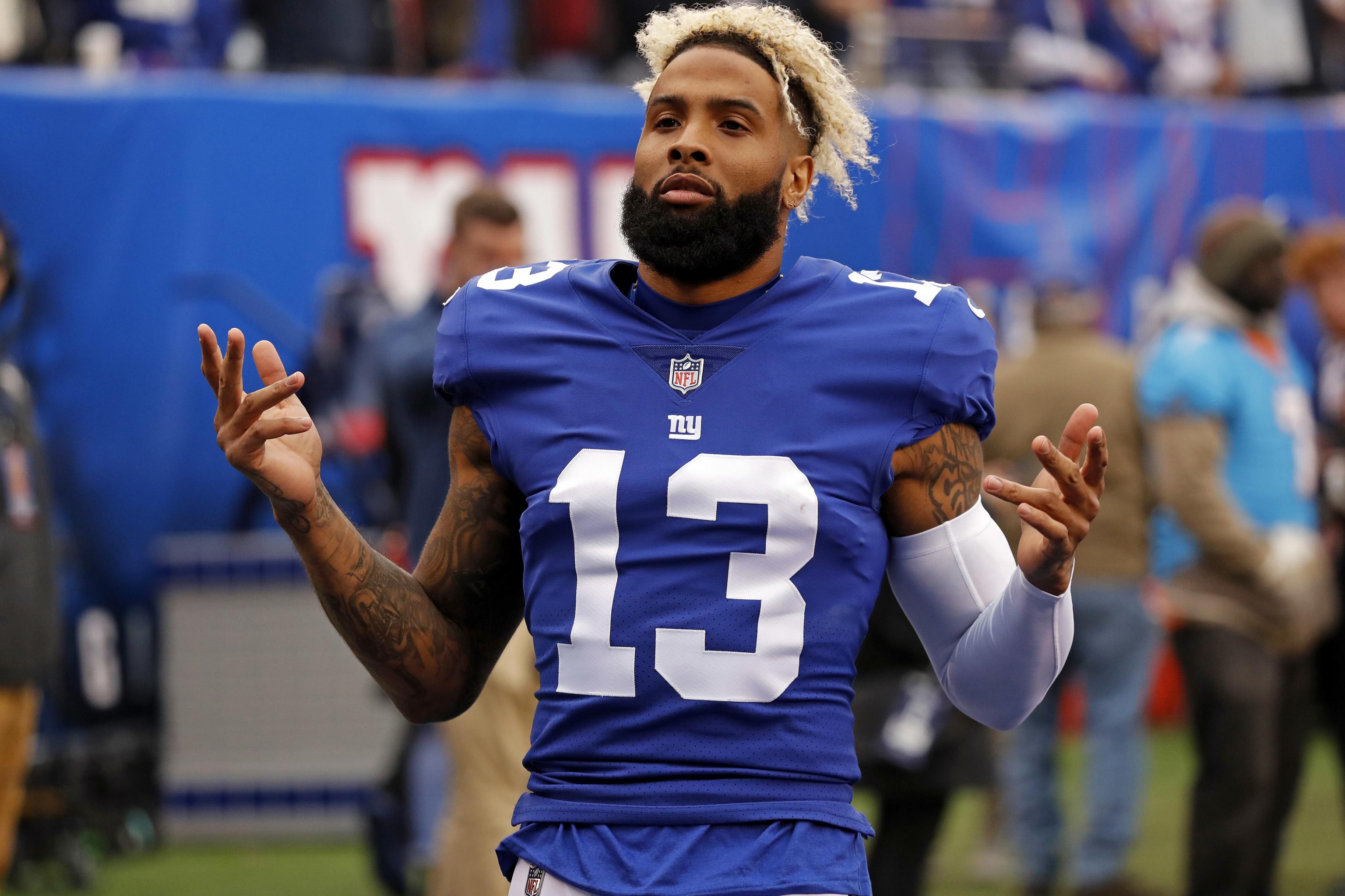 New York Giants on X: Odell Beckham Jr. helped #TeamIrvin to a