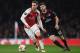 LONDON, ENGLAND - MARCH 15: Aaron Ramsey of Arsenal runs with the ball during the UEFA Europa League Round of 16 second leg match between Arsenal and AC Milan at Emirates Stadium on March 15, 2018 in London, England. (Photo by Shaun Botterill/Getty Images)