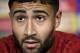 Lyon's French midfielder Nabil Fekir addresses media representatives during a press conference at The Parc Olympique Lyonnais Stadium in Decines-Charpieu, central-eastern France, on November 6, 2018, on the eve of the Champions League football match between Olympique Lyonnais (OL) and TSG 1899 Hoffenheim. (Photo by JEFF PACHOUD / AFP) (Photo credit should read JEFF PACHOUD/AFP/Getty Images)