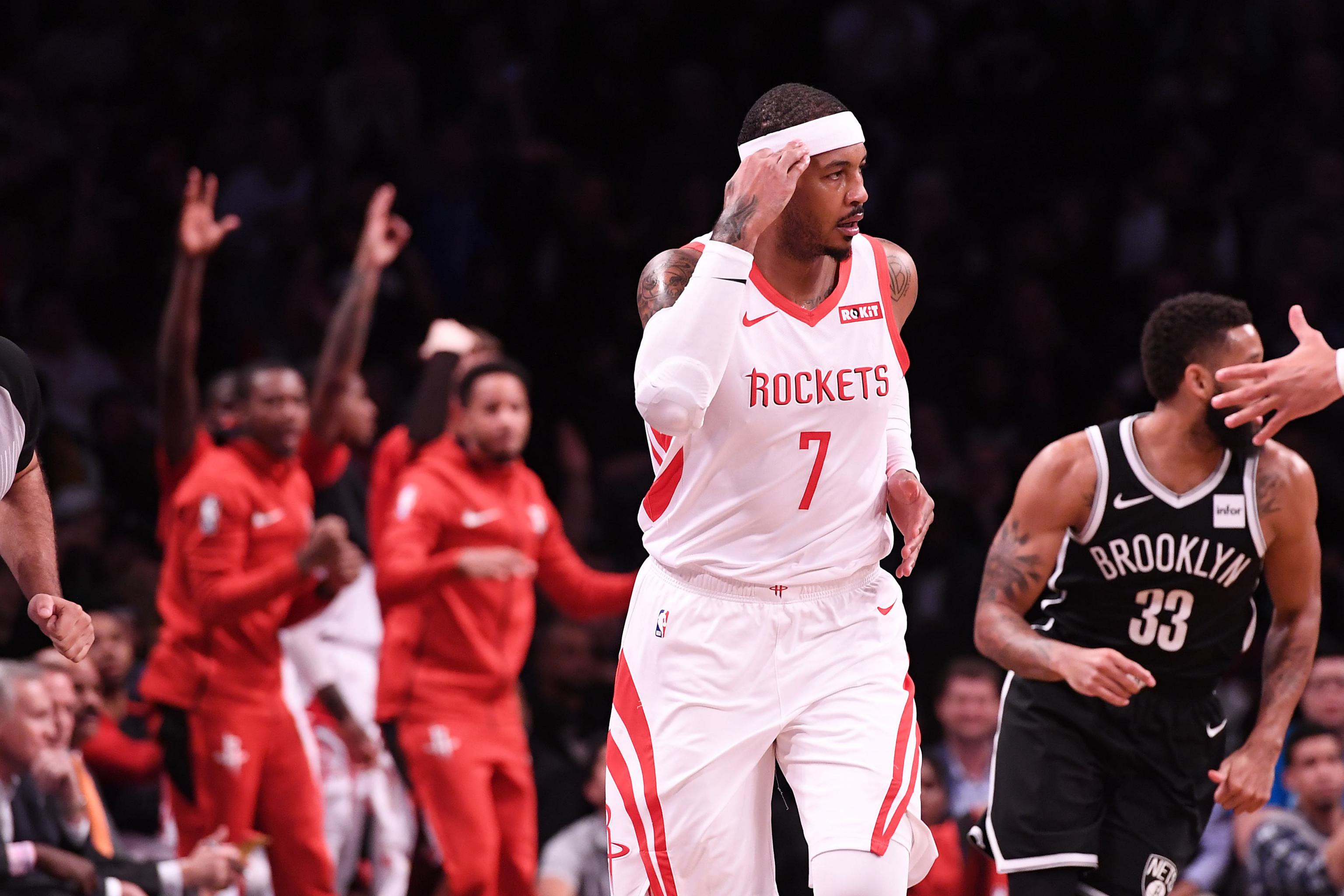 Carmelo Anthony, Rockets Reportedly Discussing Star's Role, Future