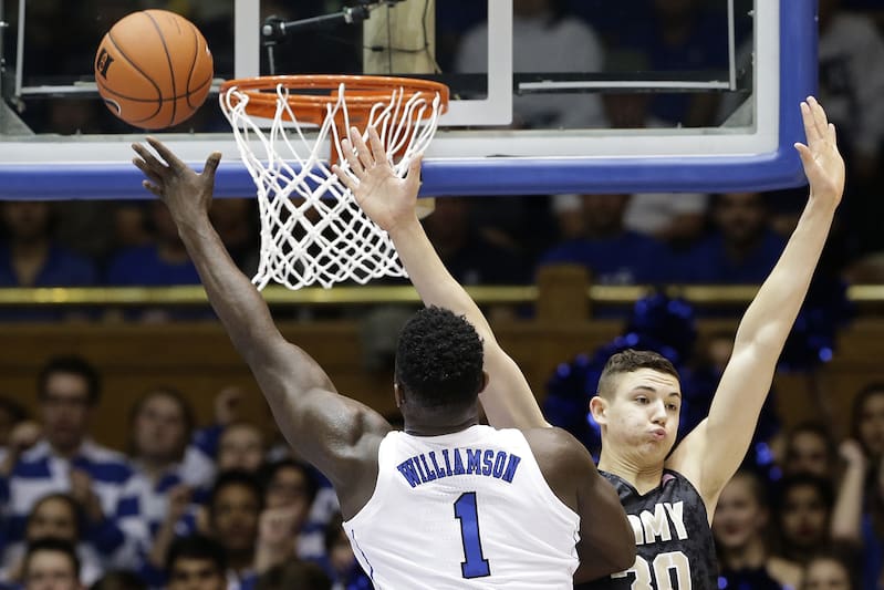 Zion Williamson Brilliant As Duke Powers Past Army Bleacher