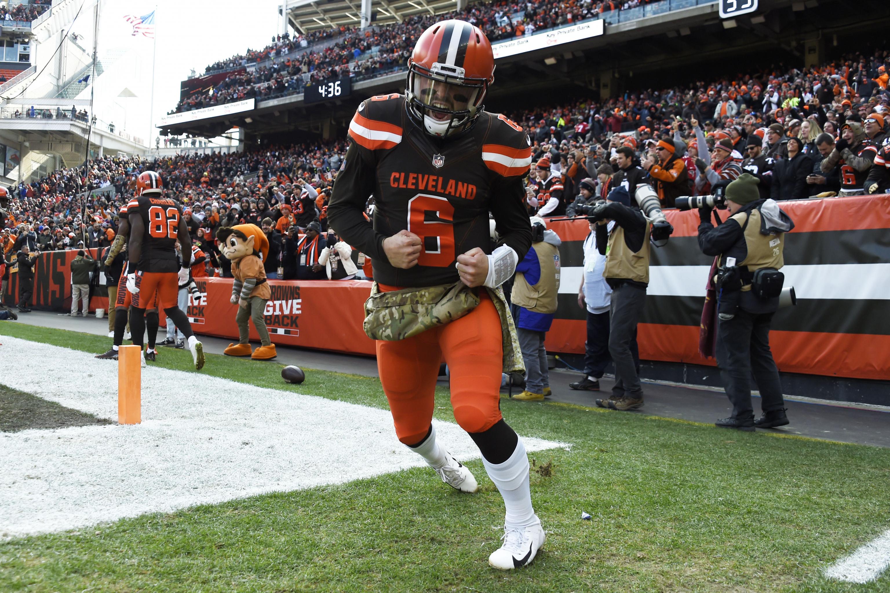 Baker Mayfield 'Woke up Feeling Dangerous' Before Big Win Over Falcons