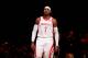 NEW YORK, NY - NOVEMBER 2: Carmelo Anthony #7 of the Houston Rockets looks on against the Brooklyn Nets on November 2, 2018 at Madison Square Garden in New York City, New York. NOTE TO USER: User expressly acknowledges and agrees that, by downloading and or using this photograph, User is consenting to the terms and conditions of the Getty Images License Agreement. Mandatory Copyright Notice: Copyright 2018 NBAE (Photo by Nathaniel S. Butler/NBAE via Getty Images)