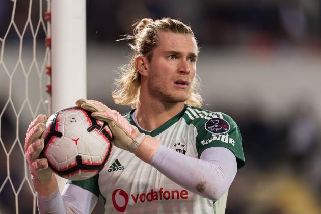 goalkeeper Loris Sven Karius of Besiktas JK during the Turkish Spor Toto Super Lig match between Medipol Basaksehir FK and Besiktas AS at the Recep Fatih Terim stadium on November 03, 2018 in Istanbul, Turkey(Photo by VI Images via Getty Images)