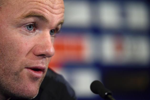 England's striker Wayne Rooney attends a press conference during a media day at St George's Park in Burton-on-Trent, central England on November 13, 2018, ahead of their international friendly football match against the USA on November 15. (Photo by Paul ELLIS / AFP) / NOT FOR MARKETING OR ADVERTISING USE / RESTRICTED TO EDITORIAL USE        (Photo credit should read PAUL ELLIS/AFP/Getty Images)